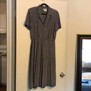 Vintage Pleated mini Dress
